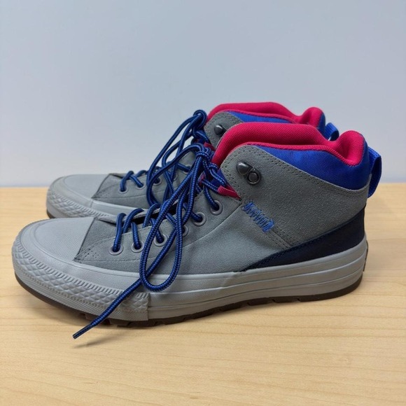 Converse Chuck Taylor All Star Street Shoe M 8 W 10 Hi Top Colorblock 162361C - Picture 3 of 9